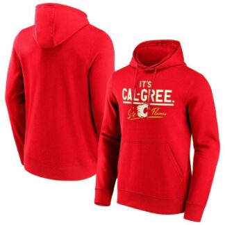 Calgary Flames Fanatics Branded Hometown Graphic Hoodie - Red