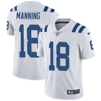 Nike Indianapolis Colts #18 Peyton Manning White NFL Vapor Untouchable Limited Jersey
