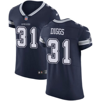 Nike Dallas Cowboys #31 Trevon Diggs Navy Blue Team Color Men’s Stitched NFL Vapor Untouchable Elite Jersey