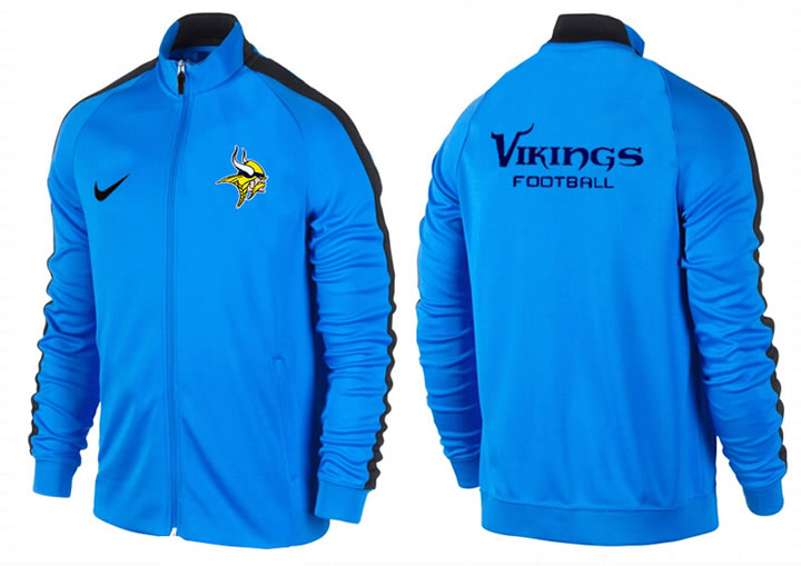 NFL Minnesota Vikings Team Logo 2015 Men Football Jacket (8)
