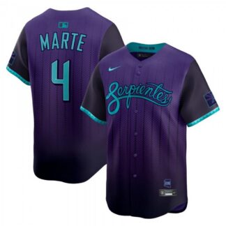 Ketel Marte Arizona Diamondbacks Nike 2025 City Connect Limited Player Jersey - Purple