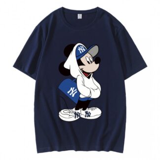 Cute Mickey Mouse New York Yankees T-Shirt