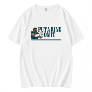 Put A Ring On It Jalen Carter Eagles Super Bowl Champions T-Shirt