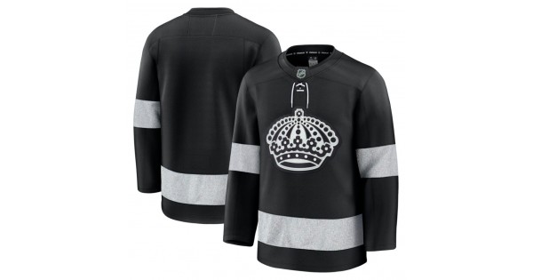 Los Angeles Kings Alternate Premium Jersey - Black - Image 2