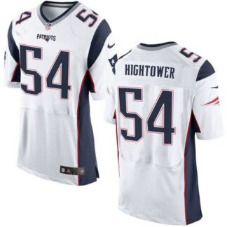Nike New England Patriots #54 Dont’a Hightower White Men’s Stitched NFL New Elite Jersey