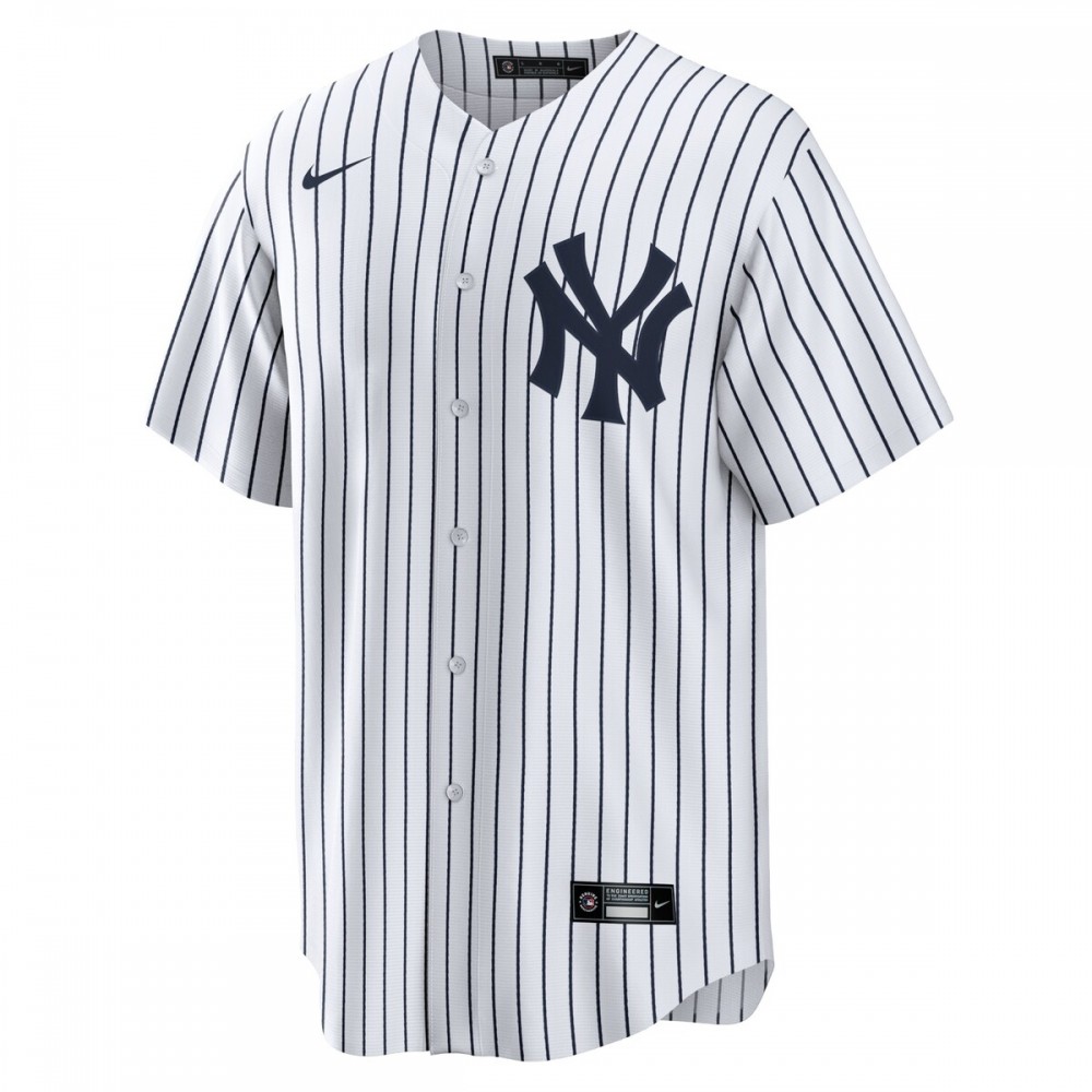 Anthony Volpe New York Yankees Nike Home Replica Player Jersey - White - Image 2