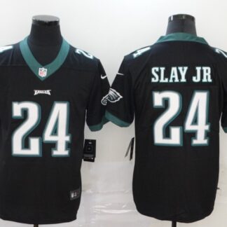 Men's Philadelphia Eagles #24 Darius Slay Jr Black Vapor Untouchable Stitched NFL Nike Limited Jersey