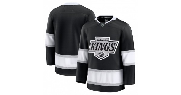 Los Angeles Kings Home Premium Jersey - Black - Image 2