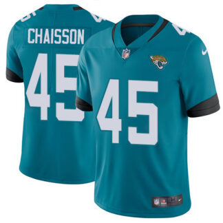 Nike Jacksonville Jaguars #45 K’Lavon Chaisson Teal Green Alternate Men’s Stitched NFL Vapor Untouchable Limited Je...