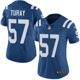 Nike Indianapolis Colts #57 Kemoko Turay Royal Blue Team Color Women’s Stitched NFL Vapor Untouchable Limited Jersey