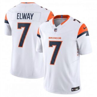 John Elway Denver Broncos Nike Mile High Collection Vapor F.U.S.E. Limited Jersey - White