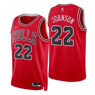 Nike Chicago Bulls #22 Alize Johnson Red Men’s 2021-22 NBA 75th Anniversary Diamond Swingman Jersey – Icon Edition...