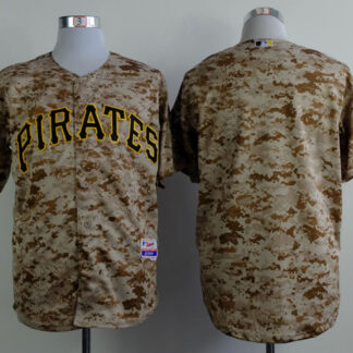 Pittsburgh Pirates Blank 2015 Camo Jerseys