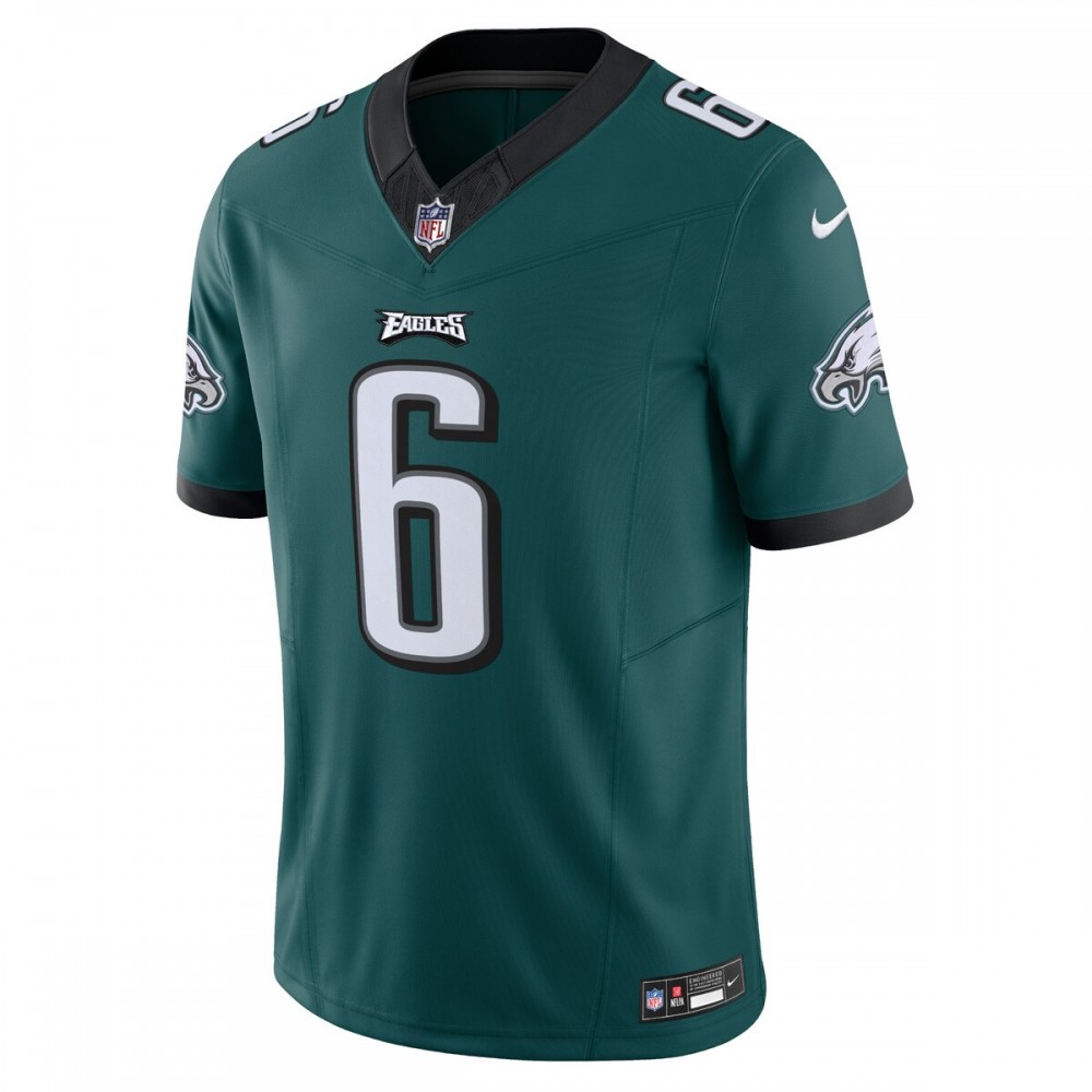 DeVonta Smith Philadelphia Eagles Nike Vapor F.U.S.E. Limited Jersey - Midnight Green - Image 2